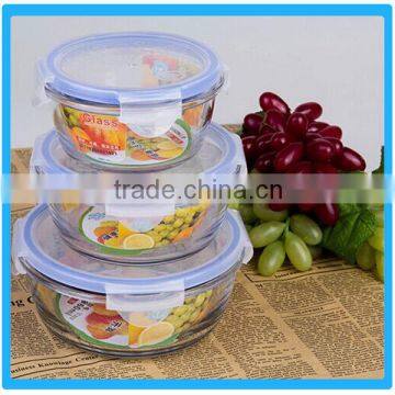 3pcs Plastic Fresh-Keeping Box ,Kitchen Transparent Preserving Box,Plastic Storage Food Box