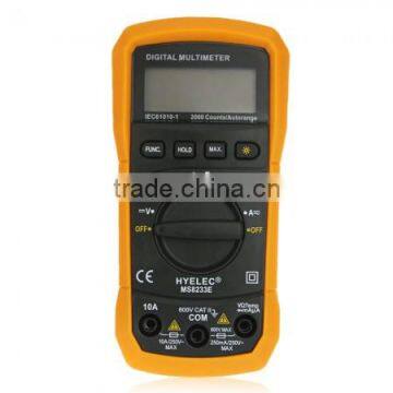 MS8233E AC/DC Voltage Current Resistance Temperature Digital Multimeter