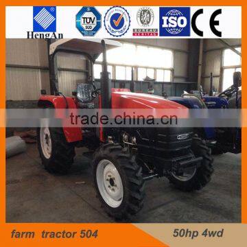 New luzhomg 55hp 4wd farm tractor with canopy