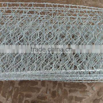 80*100mm mesh size galvanized hexagonal gabion box