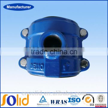 Factory PVC pipe fitting saddle clamp joint made in China