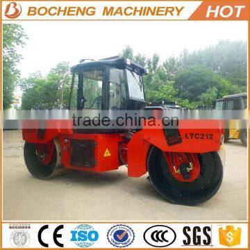 12tons compactor LTC212 Fully hydraulic dual-drive double drum vibratory roller