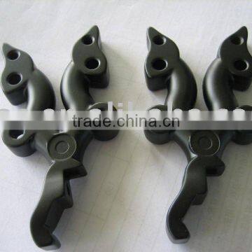 Black Anodized Aluminuim 6061 6063 7075 t6 CNC Lathe Machining Parts for Decorative Parts