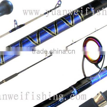 100% Carbon available Spinning Type Put Over Fishing Rod