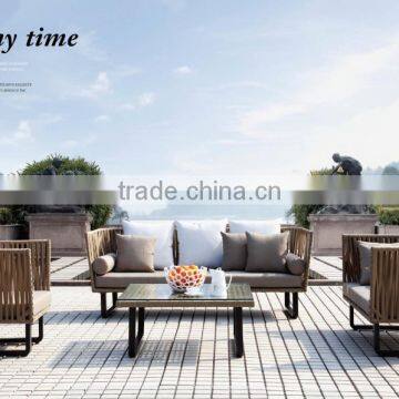 Garden furniture wicker rattan sofa set garden sofa set