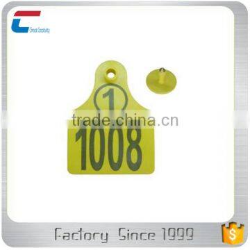 UHF RFID Animal Ear Tags With Barcode /qr Code for Tracking Identification Management photo-3