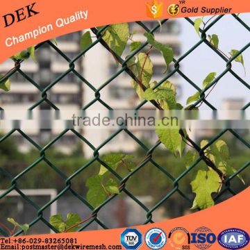 Decorative Garden Used Chain Link Fence With Diamond Wire Mesh Fence Price