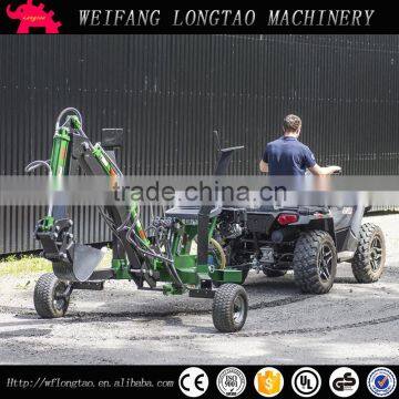 Trailer Towable Self Powered 9hp Backhoe With CE Approved photo-2