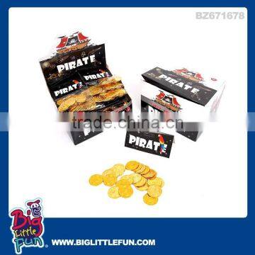 toy pirate gold coins