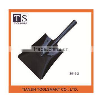 High Quality Flat Garden Spade Steel Shovel With Wooden or Fiber Glass Handle photo-2