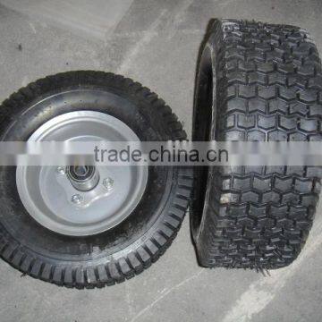 small rubber wheels for trolley 4.10/3.50-4