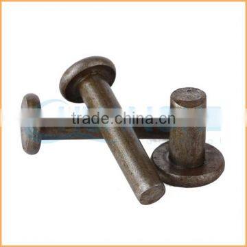 Factory supply best price flat head aluminum solid rivet