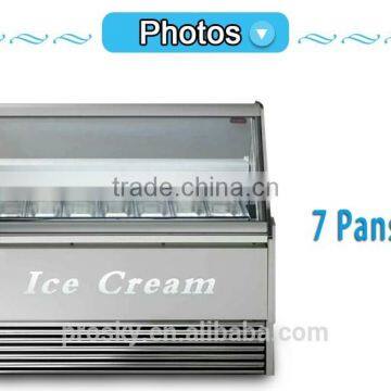 Hot Sale Gelato Display Freezer For Ice Cream photo-3