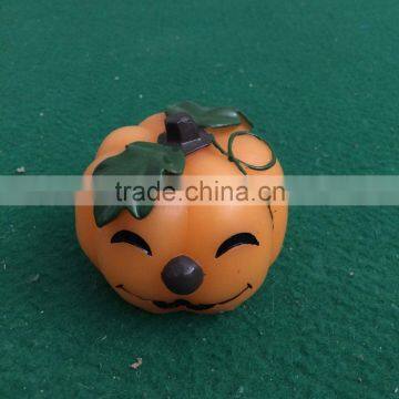 Led Pumpkin Wax Candle Halloween Day Led Candle Pumpkin Shaped Led Yellowe Flicking Candle for Halloween Decoration