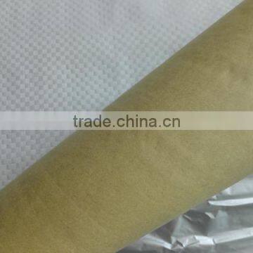 High Quality Kraft Paper Laminated pe Woven Fabric photo-5