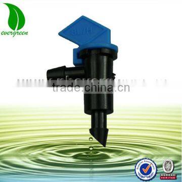 Mist flag dripper for irrigation drip system