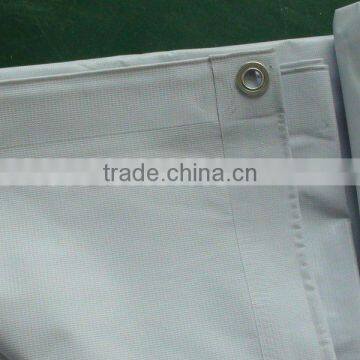 Best Quality White Fire Proof Tarpaulin China Driected Fatory photo-2