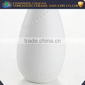 Wholesale Simple Pure White Narrow Neck Ikebana Vases photo-3