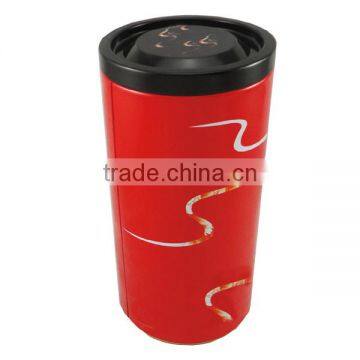 tea tin metal decorative round tin boxes with lids