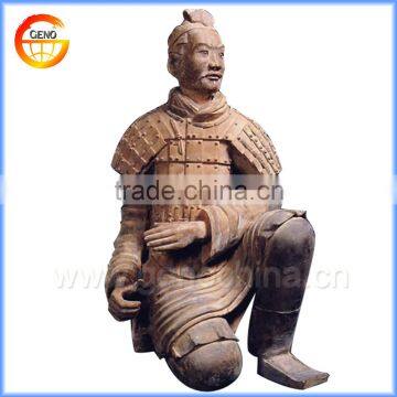 Hot Sales terracotta warrior garden statue for resin warrior