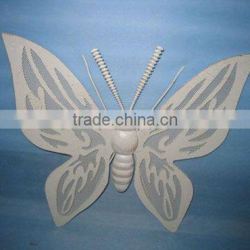 Lighted Metal Art Butterfly Wall Decoration