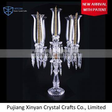 2017 NEW STYLE 5 arms wedding table centerpieces candelabra