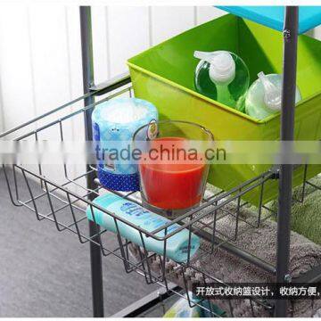 3 Tier Kitchen Storage Supply Storage Trolley Cart photo-4