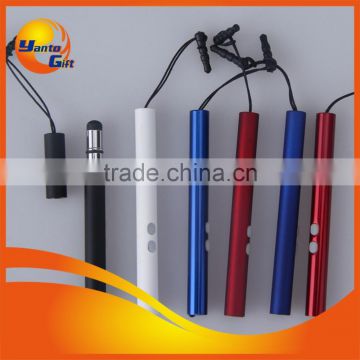 Cigarette Design Stylus pen with pluggy