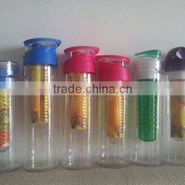 800mL Sport High Quality Tritan Plastic Fruit Juice Infuser Water Bottle photo-4