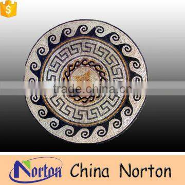 Colorful Kitchen flooring marble medallion designs NTMS-MM018Y