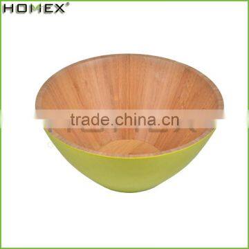 Customized Design Bamboo Salad Bowl/Salad Bar Serving Set photo-2