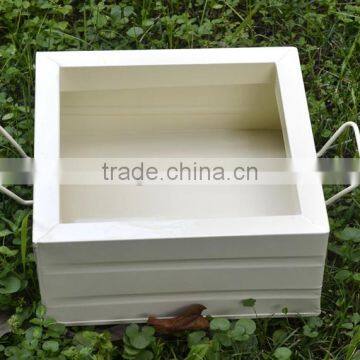 Home & Garden Flower Plants Metal Square Planter photo-4