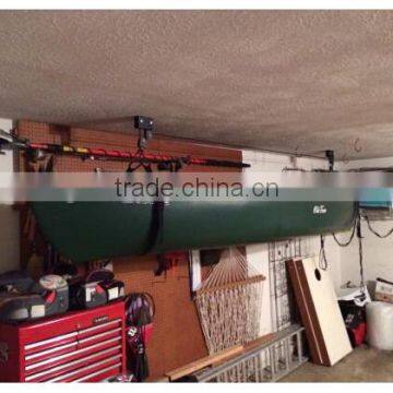 Heavy Duty Garage Utility Canoe, Kayak Bicycle Ceiling Lift Hoist Pulley Storage photo-3