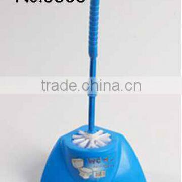 New Design PP Material Toilet Brush Plastic Cleaning Brush Sets With Holder photo-5
