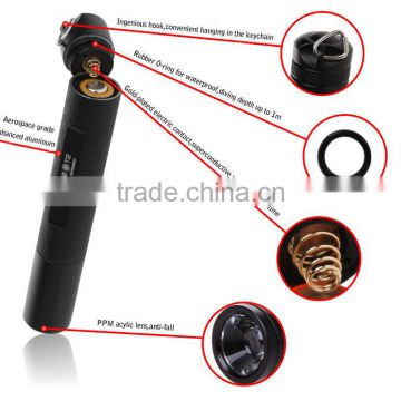 ledcore NICHIA mini led flashlight torch for every day carry