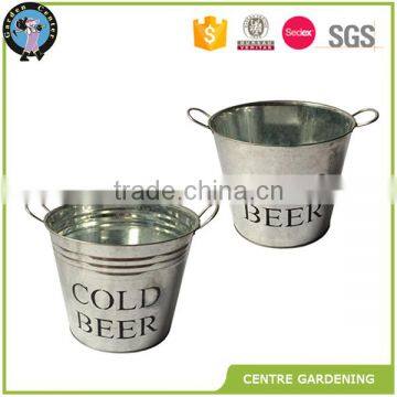 Beer Bucket coolers promotion metal beer ice bucket for sale