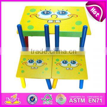 2015 New Cute Childrens Table and Chairs,popular Wooden Chairs and Tables and Hot Sale WO8G100-x photo-3