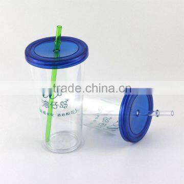 Wholesale Plastic Drinking Cups With Straws photo-2