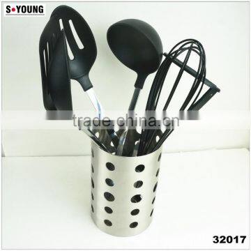 32017 7PCS NYLON KITCHEN TOOLS WITH S/S STAND photo-6