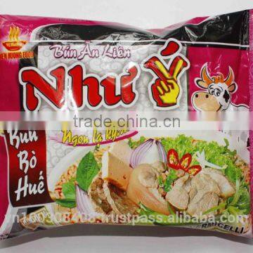 Beef Instant Rice Vermicelli 60g with Good Price