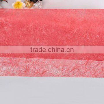 Nonwoven sheet red flower wrapping sheet crafts deco florist suppliers