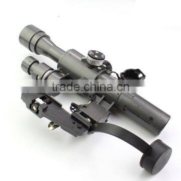 Military Standard Riflescope With SVD 4X24-1 Red Illuminated Reticle Rifle Scope photo-6