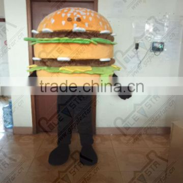 huge cartoon hamburger mascot costumes