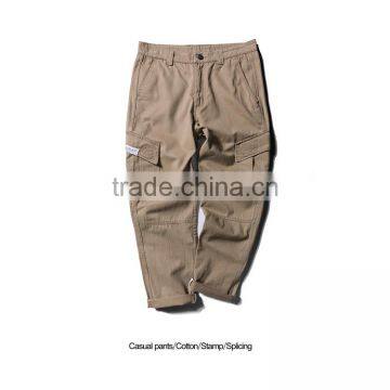 OEM Men Fashion Long Steam-Pipe Trousers Casual Pants Men