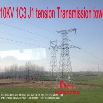 MEGATRO 110KV 1C3 J1 tension Transmission tower