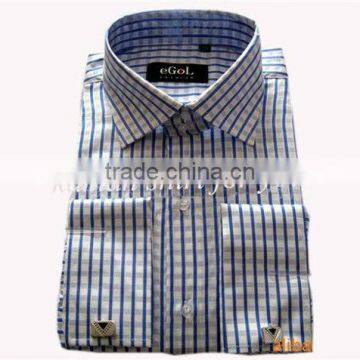 Mens cutaway french cuff shirts China gold supplier shirts