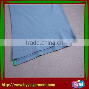 Wholesale High Quanlity Plain Baby Blue Polo Neck Short Sleeve Pique Shirt for Man photo-4