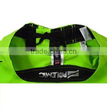 2018 Fluorescent Green Solid Color Spendex Boardshorts photo-6