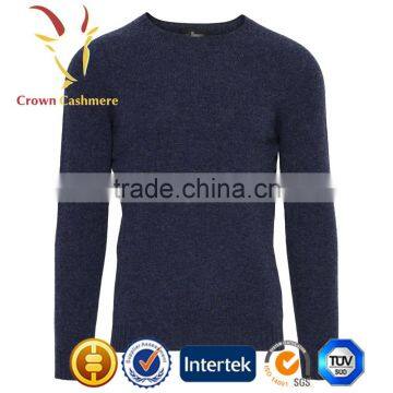 Men Custom Knit Pure Cashmere Wool Sweater