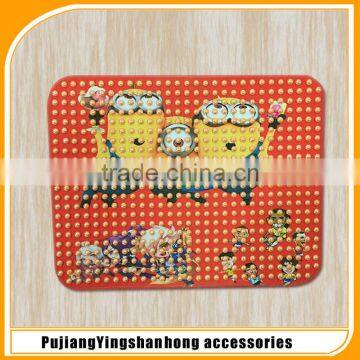 Minions Cartoon ceramics colored beads bubble massage mat